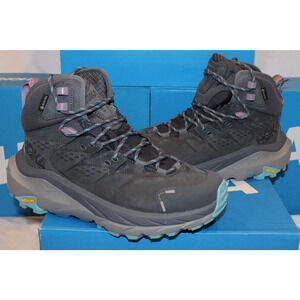 Hoka Women’s Kaha 2‎ GTX Mid Waterproof Hiking Boots Castlerock Gray Sz 8 $240